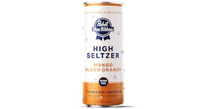 12oz PBR Infused Seltzer Can Mango Blood Orange 10mg THC