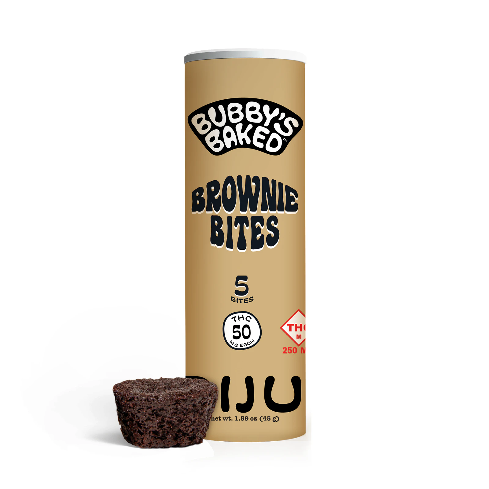 Bubby's Baked Bites - BUBBY'S BAKED - BROWNIE BITES 250 MG 5 PK Main Image