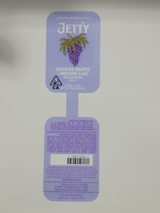 JETTY EXTRACTS - 5pk - Modified Grapes x Wedding Cake - 3.5g (I) - Live Resin Infused - Jetty