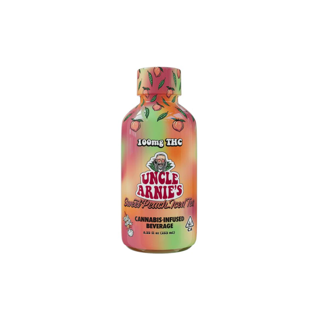 Uncle Arnies - UNCLE ARNIES | SWEET PEACH ICE TEA | BEVERAGE | 8OZ Main Image