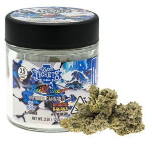 Lift Tickets - Lift Tickets Infused Flower 3.5g - OG Kush x Orange Banana 48%