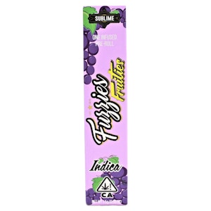 FUZZIES - Fuzzies Fruities Grape Ape Infused Pre-Roll 1.5g