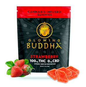 Glowing Buddha - Strawberry Gummies 100mg