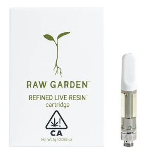 RAW GARDEN - Disco Dancer 1g Refined Live Resin Cart - Raw Garden