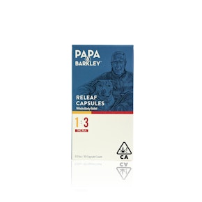 PAPA & BARKLEY - Capsules - THC Rich - 1:3 - 30-Count