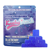 Kushy Punch - Indica - Blueberry - Individual Gummies - (100mg)