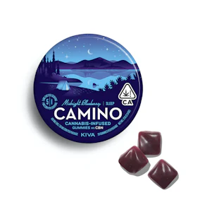 KIVA - Kiva Camino Gummies Midnight Blueberry