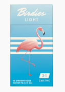 Birdies Lights 10pk Prerolls 7g CBD 2:1