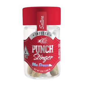 Punch - Blue Dream (S) | 5pc Infused Pre-rolls | Punch Stinger