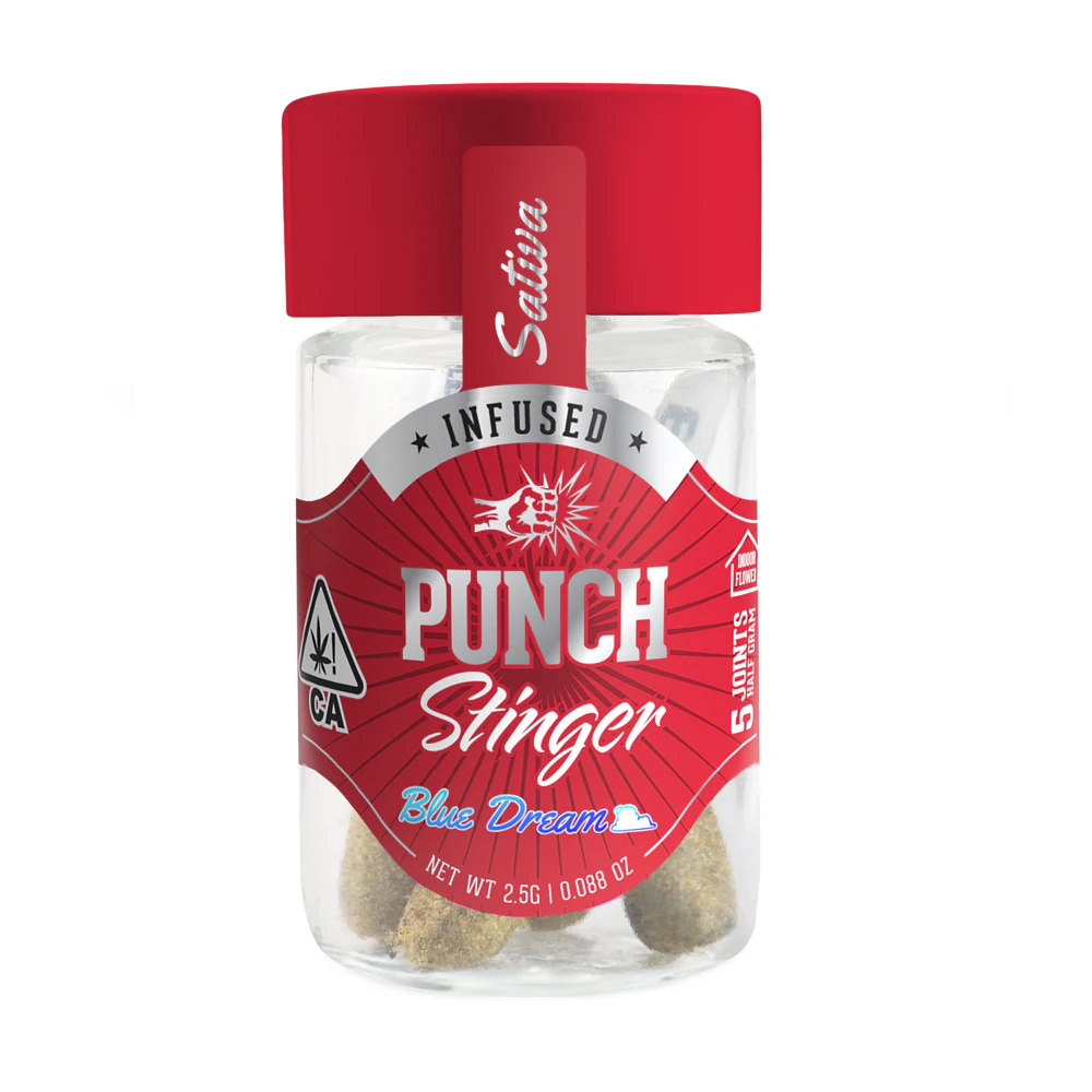 Punch - Blue Dream (S) | 5pc Infused Pre-rolls | Punch Stinger Main Image