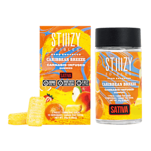 STIIIZY - STIIIZY - Caribbean Breeze Nano 10pk Gummies -100mg