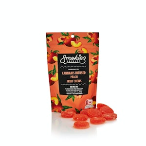 SMOKIEZ - Smokiez Peach THC Fruit Chews 100mg