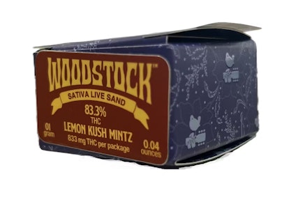 Woodstock - Woodstock | Lemon Kush Mintz | Sativa Live Sand Concentrate 1g
