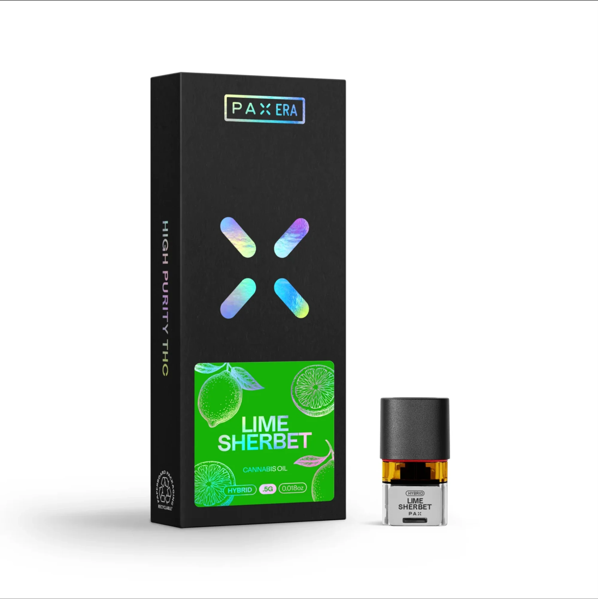 PAX - PAX-High Purity THC Lime Sherbet 1g Pod Main Image