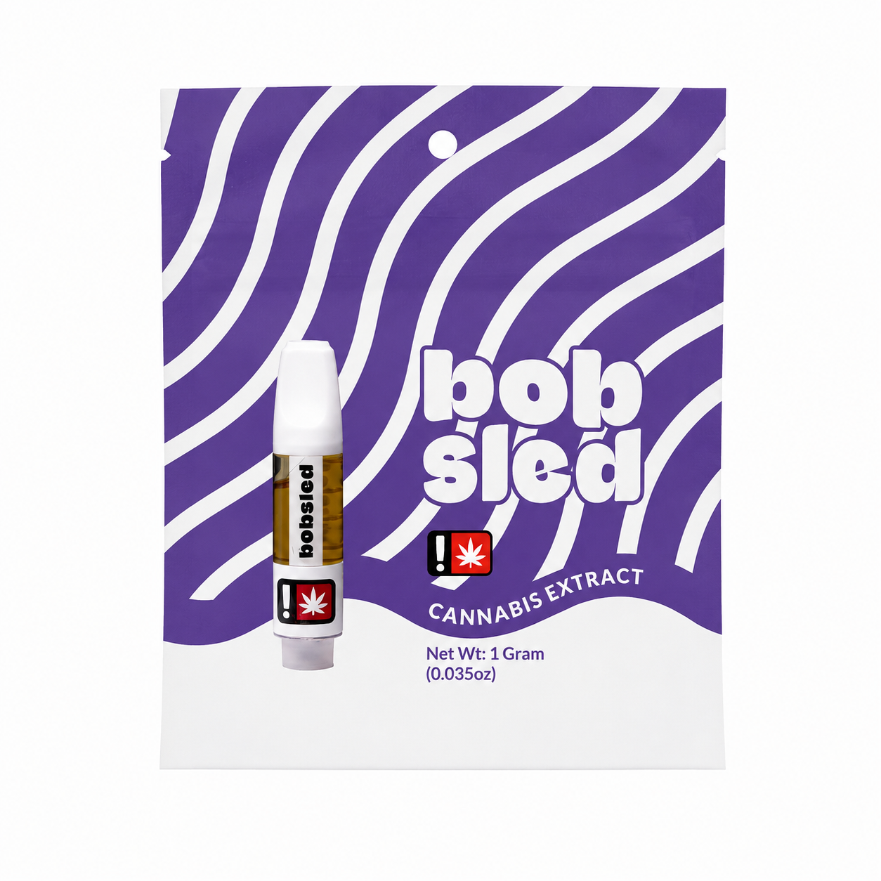 Bobsled Live Resin Vape Cart · Sour Amnesia