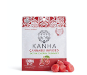 Kanha Gummies Sativa 100mg Cherry