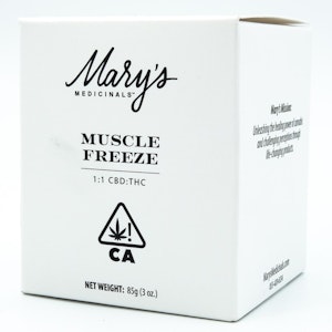 Mary's Medicinals  - Muscle Freeze 1:1 CBD:THC 2000mg 3oz - Mary's Medicinals