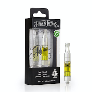 HEAVY HITTERS - Heavy Hitters Cart 1g Blue Dream