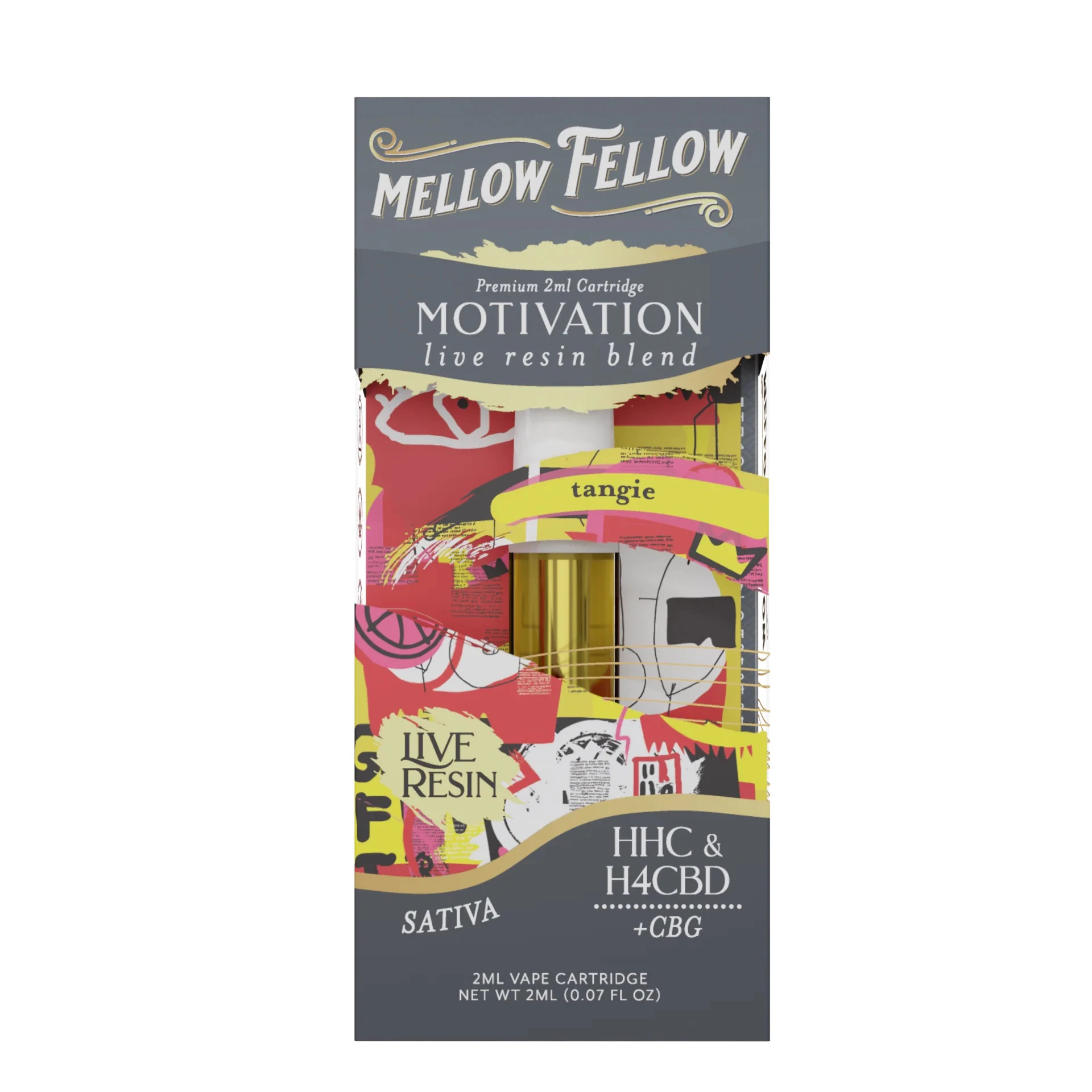 MELLOW FELLOW - MellowFellow | Tangie 2g Blend Cart | Vape Pen Main Image