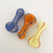 Multi-Color Snake-Stripe Pipe