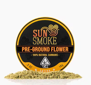 SUNSMOKE - SATIVA BLEND 14G - SUNSMOKE