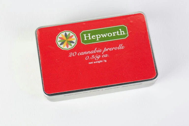Hepworth - Hepworth - Purple Bubble Sherbert - 23.74% THC - .35g 20pk - Pre-Roll Main Image