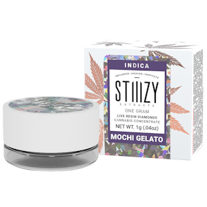 STIIIZY - STIIIZY | Mochi Gelato 1g (Indica) - Live Resin Diamonds