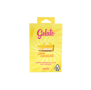 Gelato - GELATO: Lemon Cheesecake 1g Flavor Vape Cart (S)