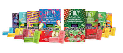 Stiiizy - Sour Strawberry Nano Gummies (100mg)