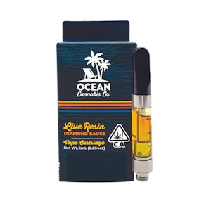 Ocean Cannabis Company - 1g Fire OG Diamond Sauce (510 Thread) - Ocean Cannabis Company 