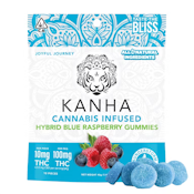 KANHA - Edible - Blue Raspberry - Hybrid - Gummies - 10PK - 100MG