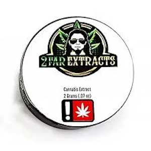 2Far Extracts - 2Far Extracts Black Dog Diamonds and Sauce 2g