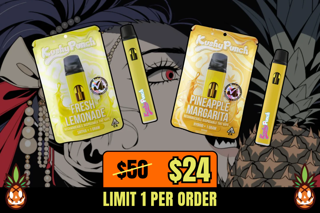 Kushy Punch - 2g Ghastly Clouds Vape Bundle Main Image