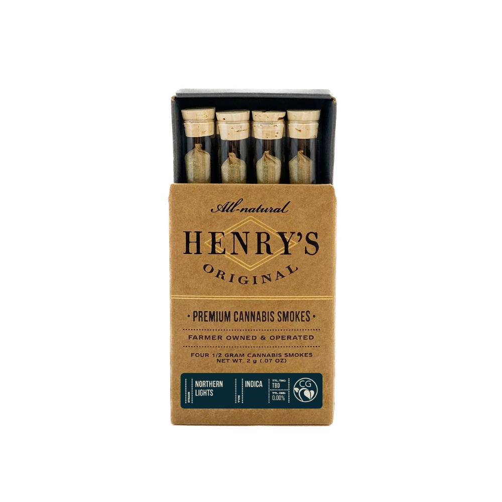 2g Northern Lights Pre-Roll Pack (.5g - 4 pack) - Henry's picture