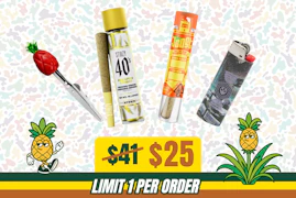 2g Pineapple Roll-Up Bundle