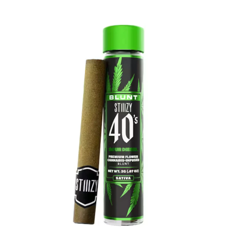 STIIIZY - 2g Sour Diesel Live Resin Infused 40's Blunt - STIIIZY Main Image