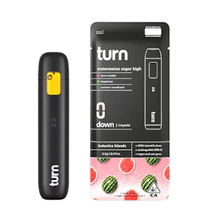 TURN - *Medical Only* 2g XXL Watermelon Sugar High Botanica Blend Disposable (Turn Down) - Turn