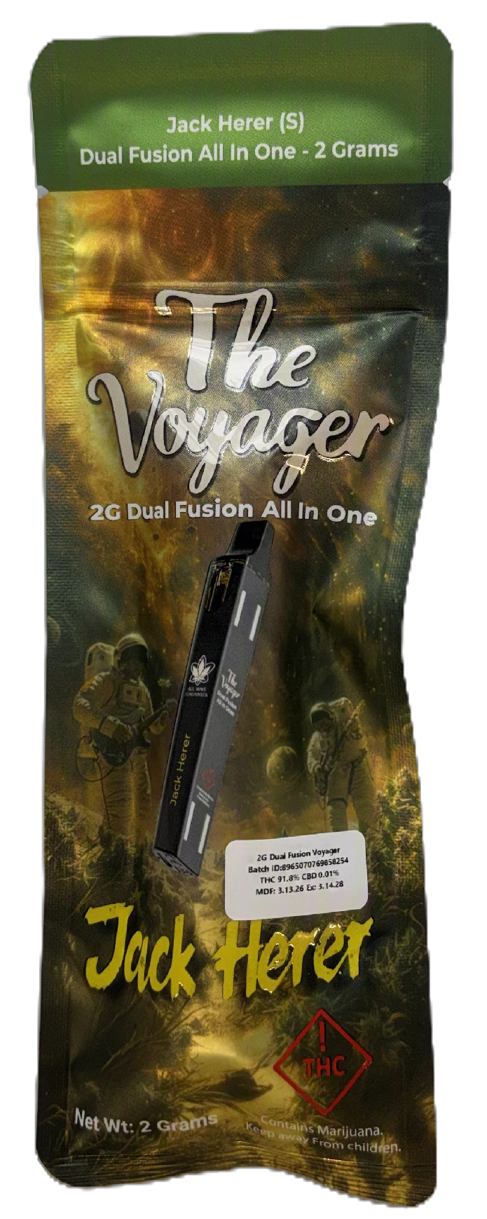 All Ways - 2G DUAL FUSION All In One | The Voyager | Jack Herer (S) Main Image
