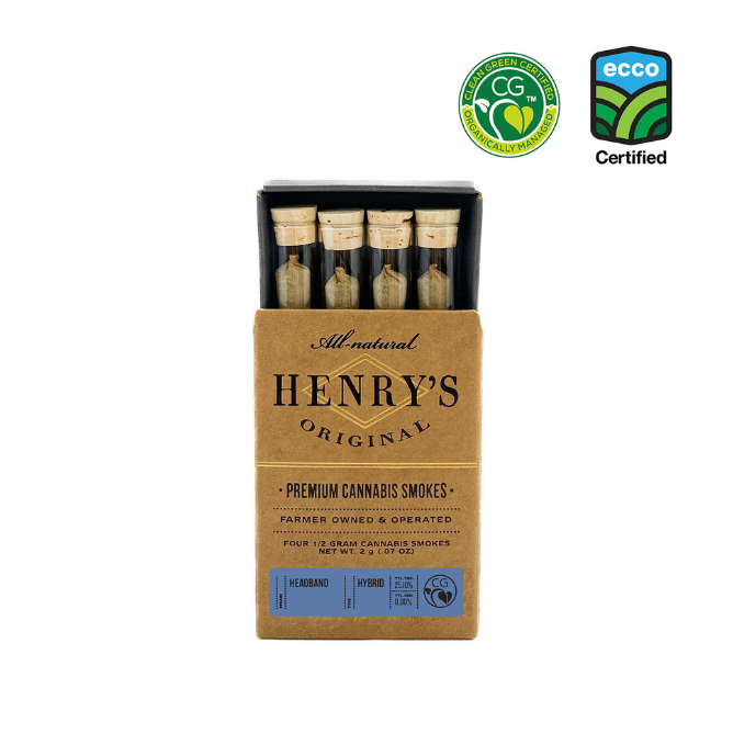 2g Headband Pre-Roll Pack (.5g - 4 pack) - Henry's picture