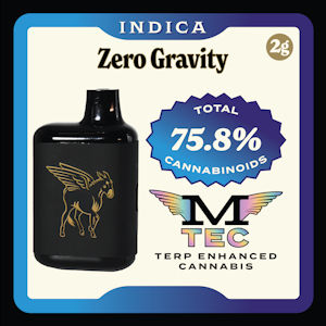 MULE EXTRACTS - Zero Gravity, Cured Resin, Disposable, 2g