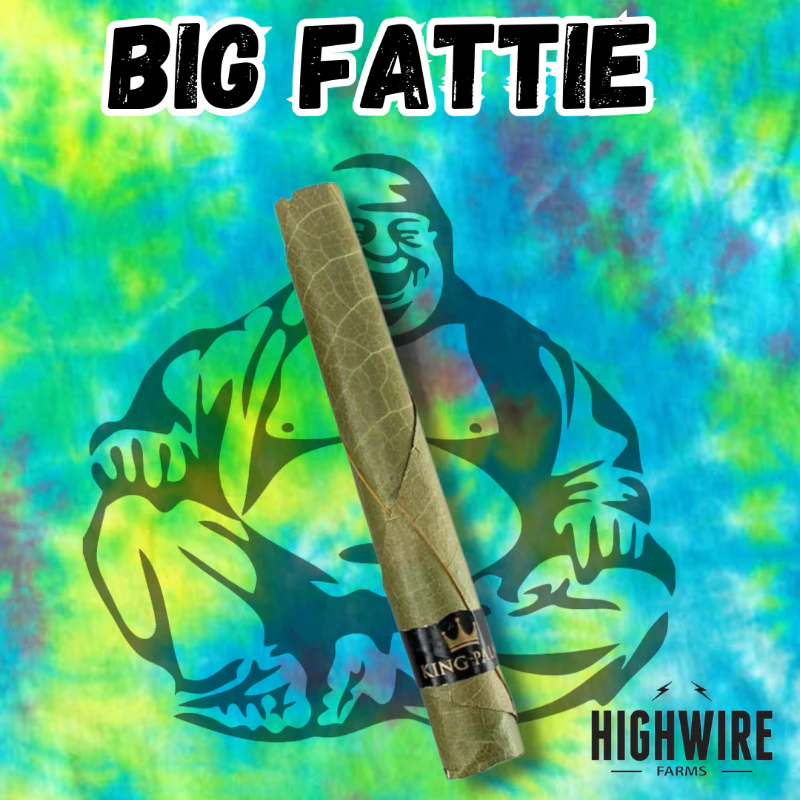 WHISPERING GREEN EXOTICS - Gorilla Glue #4 BIG FATTIE Blunt 2g Main Image