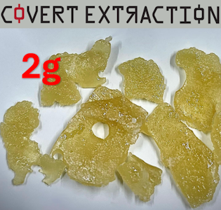 COVERT EXTRACTION - Covert Extraction - GMO, 2g Shatter