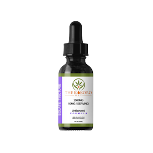 Kokoro Way - Kokoro Way 1500mg CBD Isolate Tincture THC FREE (Unflavored)