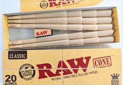 Raw Cones - 20  Pack | King Size