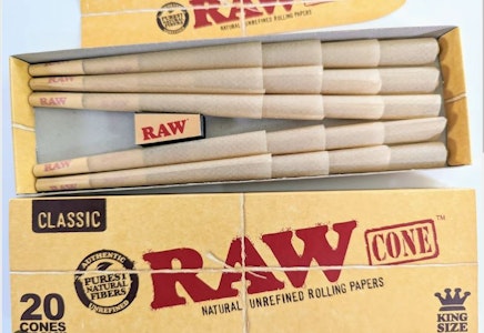 Raw - Raw Cones - 20  Pack | King Size