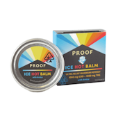 2,000mg 1:1 THC:CBD Ice Hot Balm (2oz) - Proof