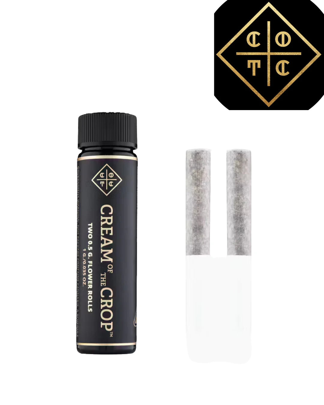 Cream Of The Crop. - Golden Fruit Pre-Rolls (2pk) Main Image