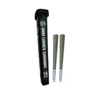 High Ledges | GMO | 2 Pk 0.5g Pre-Roll | [1g]