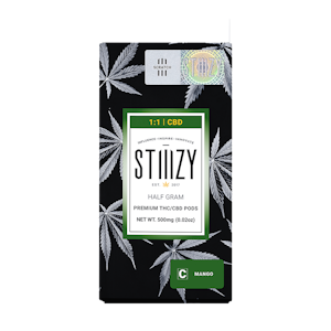 STIIIZY - Mango 1:1 CBD:THC Pod | 0.5g
