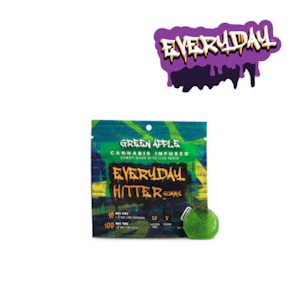 Everyday Cannabis Co. - Green Apple Hitter Gummy